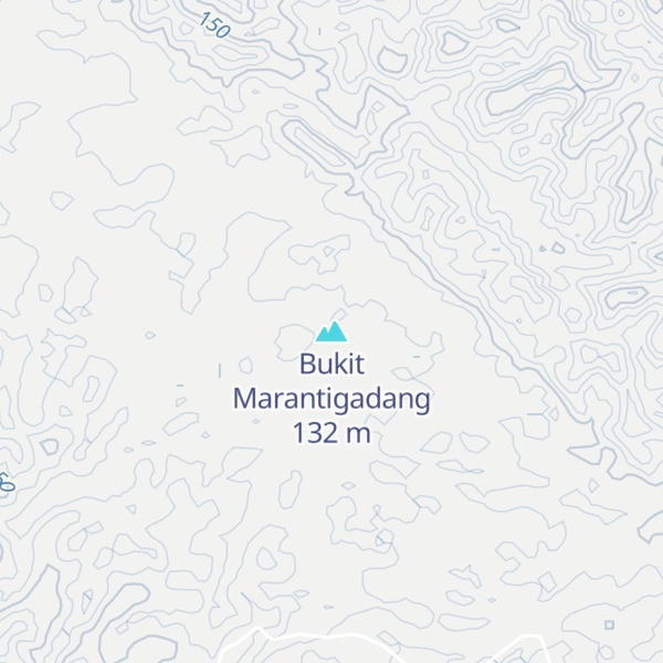 Map of Bukit Marantigadang