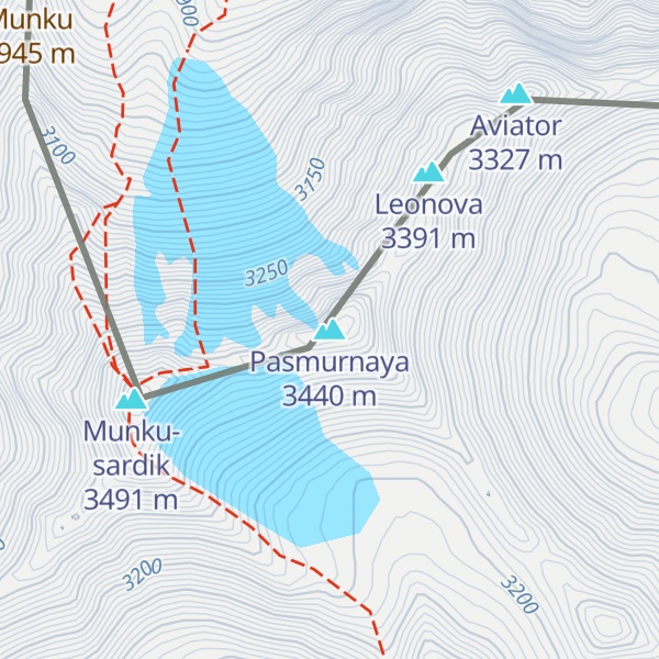 Map of Pasmurnaya
