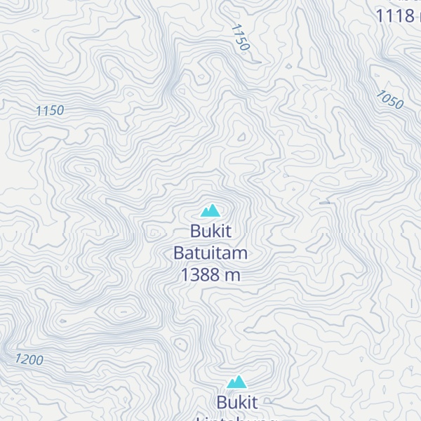 Map of Bukit Batuitam
