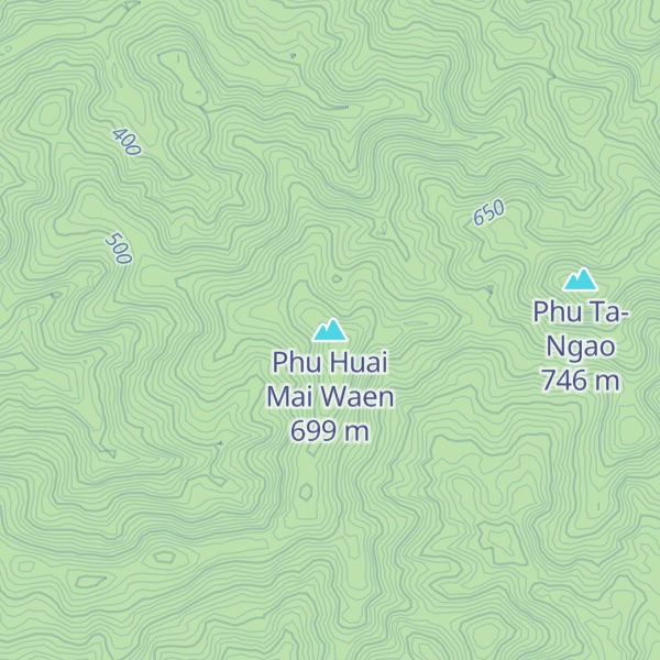 Map of Phu Huai Mai Waen