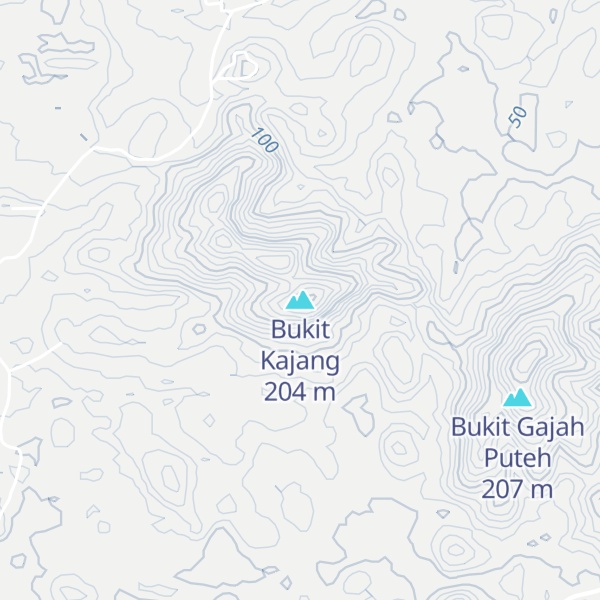 Map of Bukit Kajang