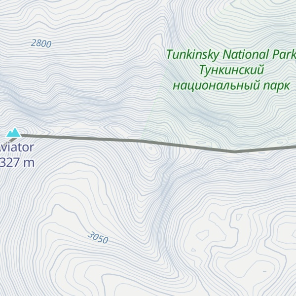 Map of Pik Krilya Sovetov