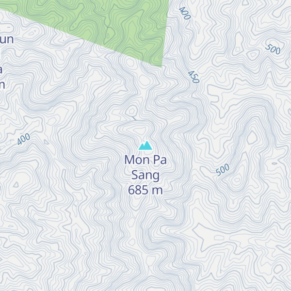 Map of Mon Pa Sang