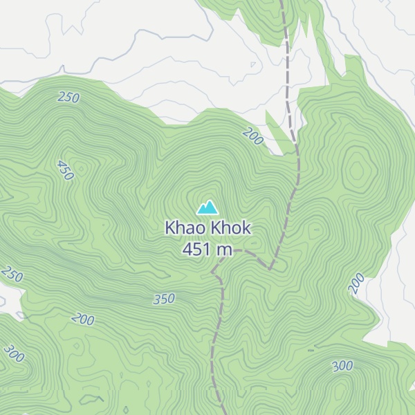 Map of Khao Khok