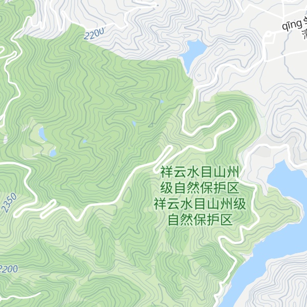 Map of Lóng Tiánshān