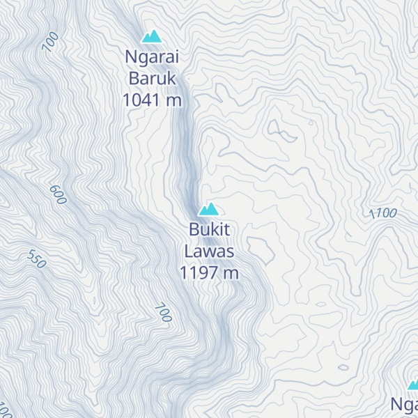 Map of Bukit Lawas