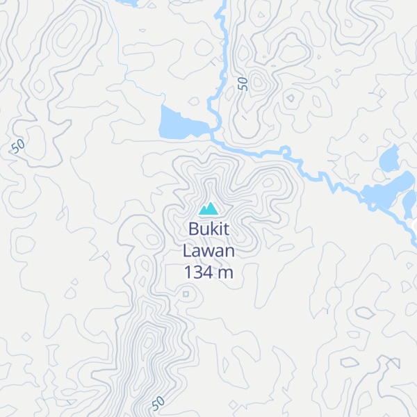 Map of Bukit Lawan