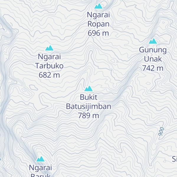 Map of Bukit Batusijimban
