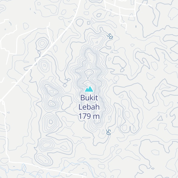 Map of Bukit Lebah