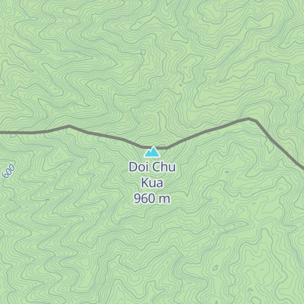 Map of Doi Chu Kua