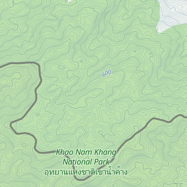 Map of Khao Mai Yai