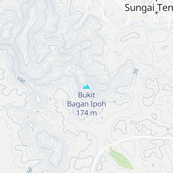 Map of Bukit Bagan Ipoh