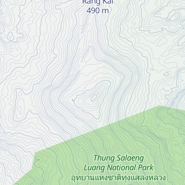 Map of Khao Ho Krathing