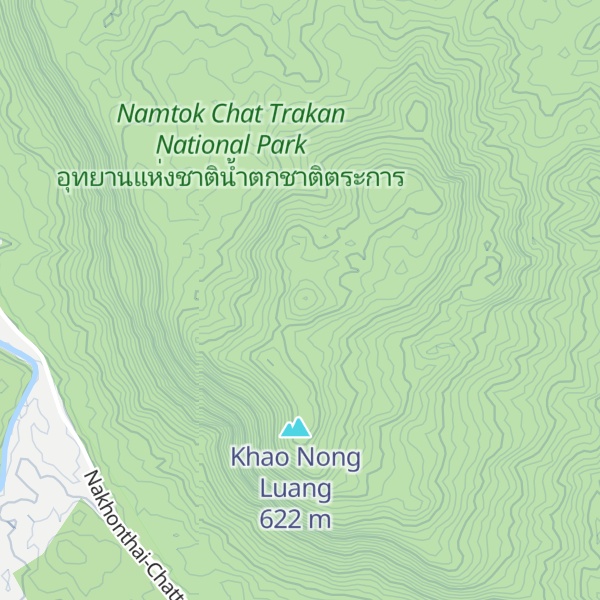Map of Phu Den Faek