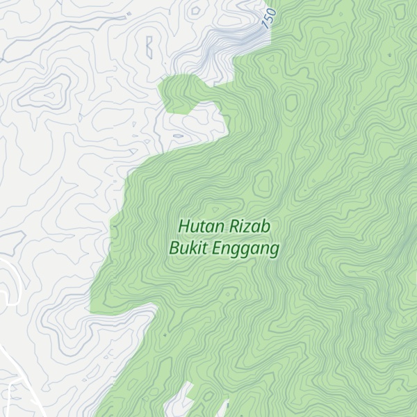 Map of Bukit Rehai