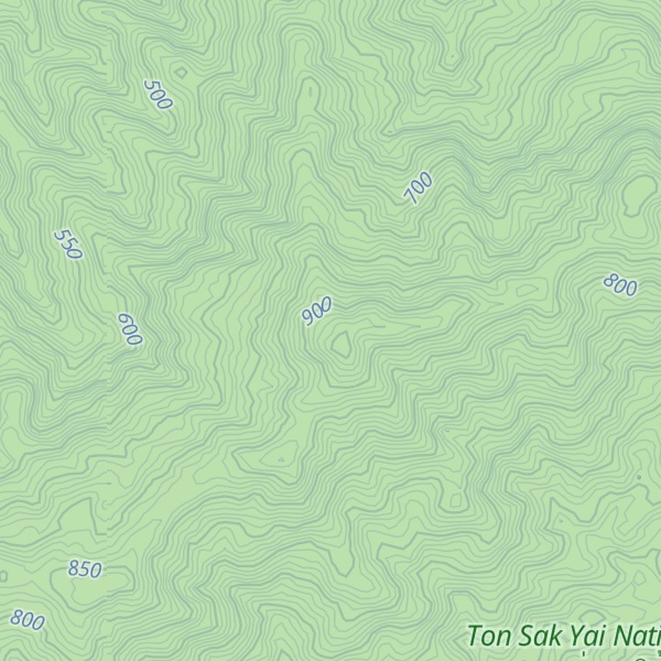 Map of Khao Yuak