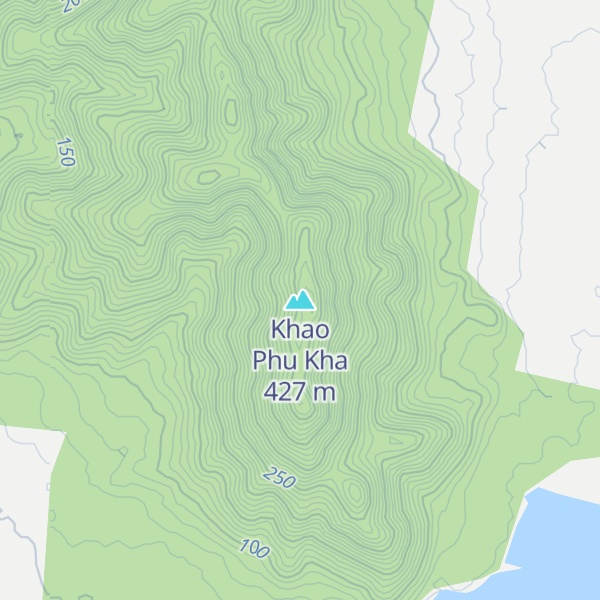 Map of Khao Phu Kha