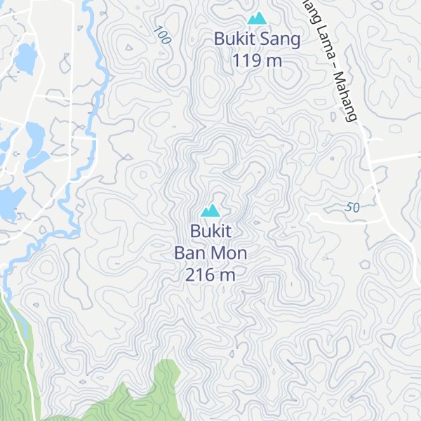 Map of Bukit Ban Mon