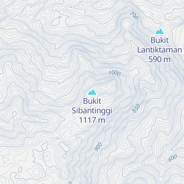 Map of Bukit Sibantinggi