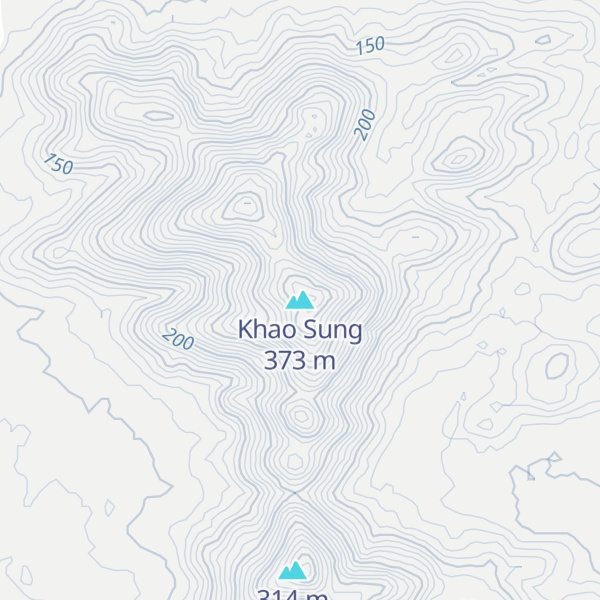Map of Khao Sung