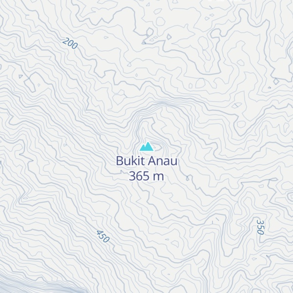 Map of Bukit Anau