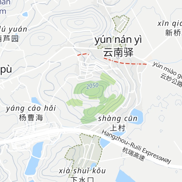 Map of Báimǎsì Shān