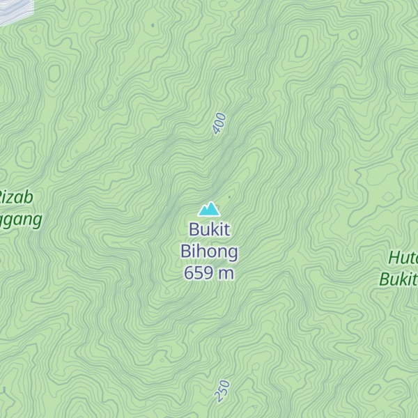 Map of Bukit Bihong