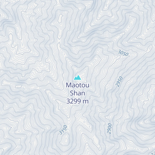 Map of Maotou Shan