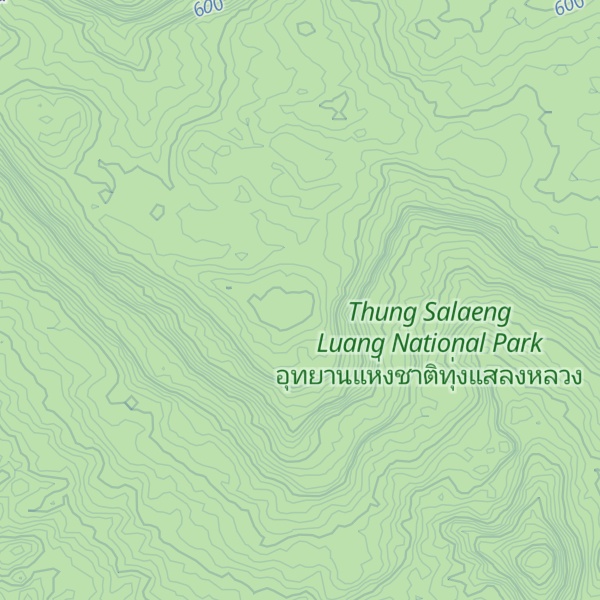 Map of Khao Phrom Saen La