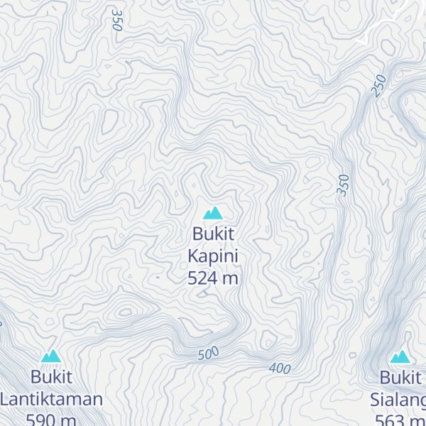 Map of Bukit Kapini