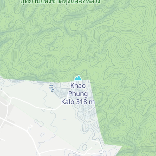 Map of Khao Phung Kalo