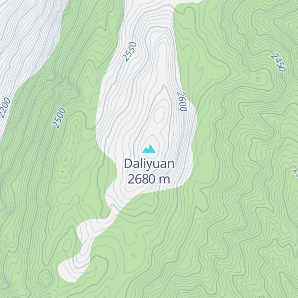 Map of Daliyuan