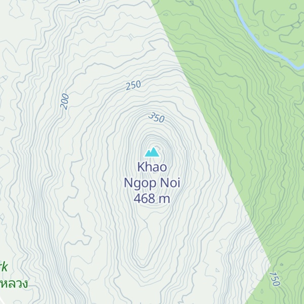 Map of Khao Ngop Noi