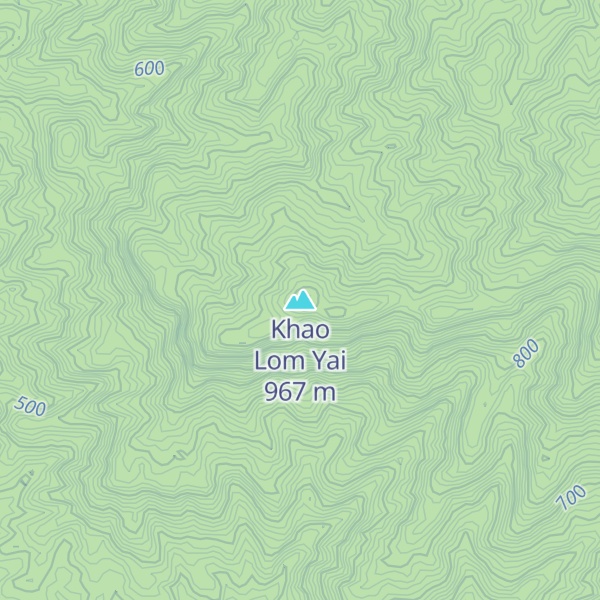 Map of Khao Lom Yai