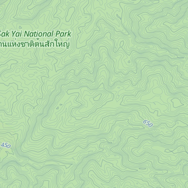 Map of Khao Ngai Ruea