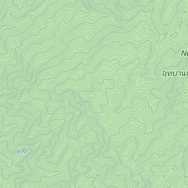 Map of Khao Kaen Po
