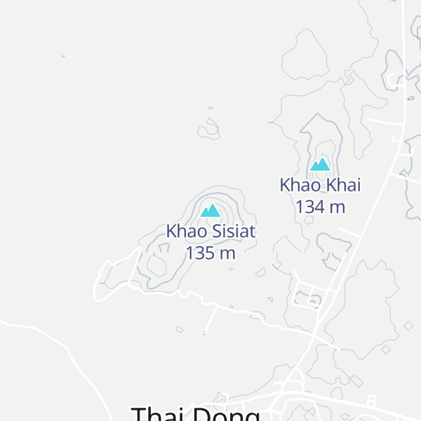 Map of Khao Sisiat