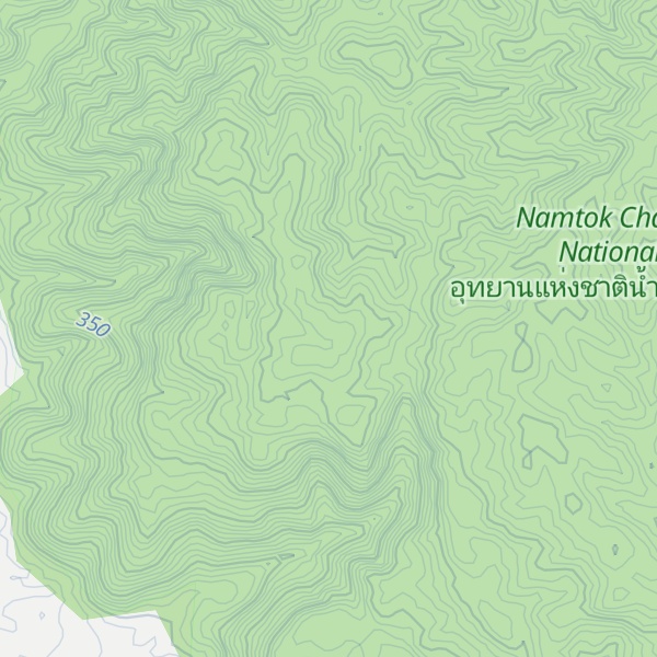 Map of Khao Nam Sai