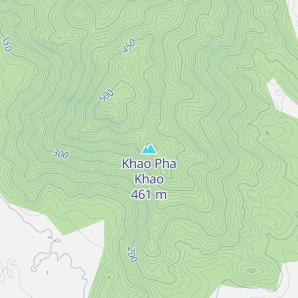 Map of Khao Pha Khao