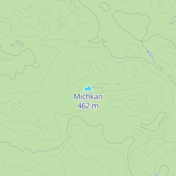 Map of Michkan