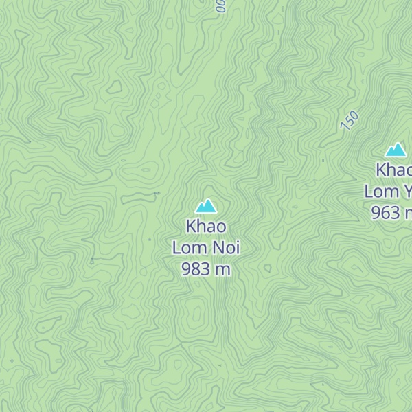 Map of Khao Lom Noi