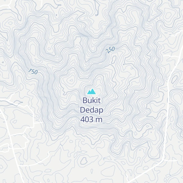 Map of Bukit Dedap