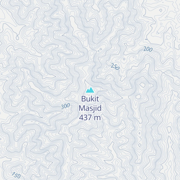 Map of Bukit Masjid