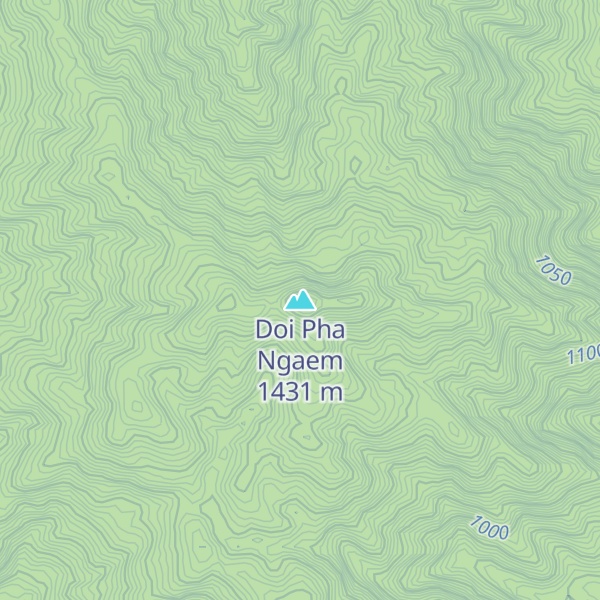 Map of Doi Pha Ngaem