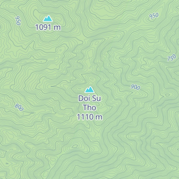 Map of Doi Su Tho