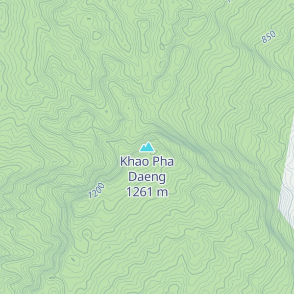 Map of Khao Pha Daeng