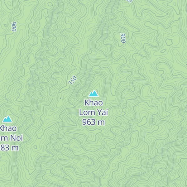 Map of Khao Lom Yai