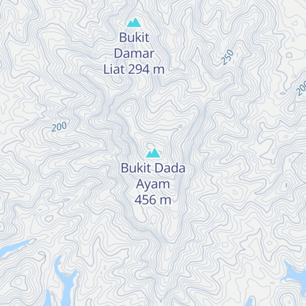 Map of Bukit Dada Ayam