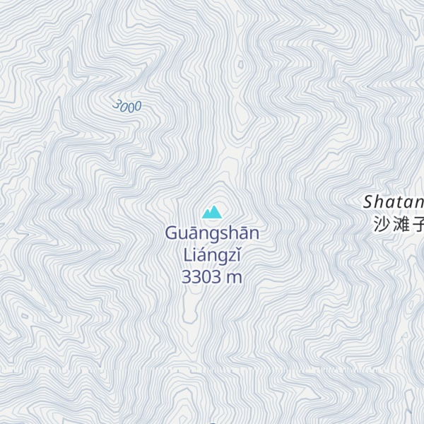 Map of Guāngshān Liángzǐ
