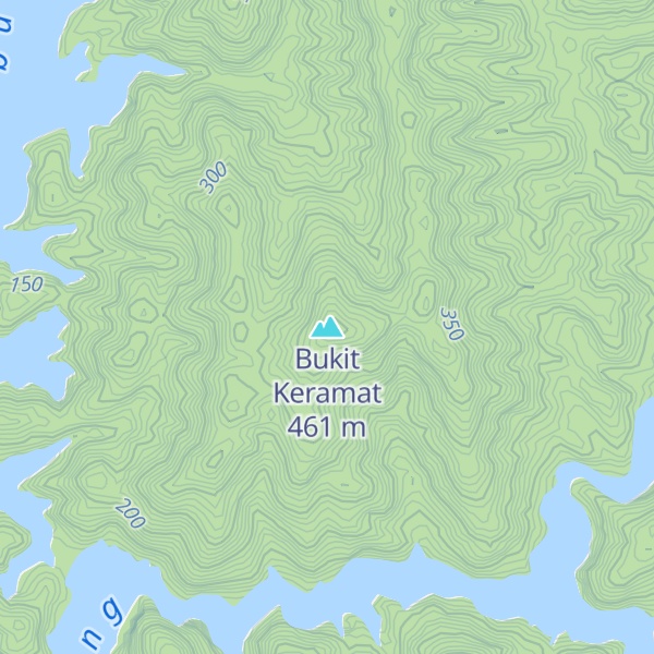 Map of Bukit Keramat